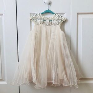 Marchesa x Neiman Marcus: Pleated Organza Dress